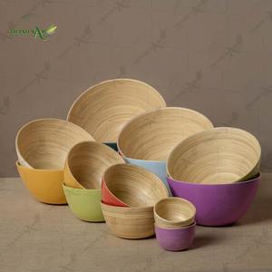 Tazón de Bambú Hilado a Mano, Tazón de Bambú Natural para el Hogar y la Cocina, Ecológico, para Servir y Cenar - Product Image 6