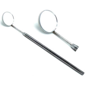 Espejo Dental de Acero Inoxidable de Alta Calidad, Espejo Bucal Redondo de 22 mm, Fabricado para Dentistas y Clínicas - Product Image 2