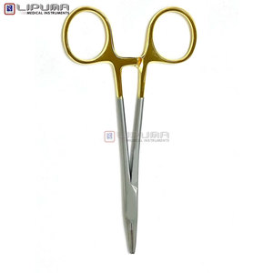 HEAGAR VASCULAR Premium German Mayo Hegar Needle Holder Driver <b>Tungsten</b> Carbide Tip Medical Dental Medic Instruments - Product Image 4