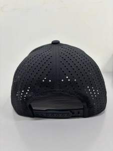 Casquette de camionneur OEM à 7 panneaux avec logo personnalisé en gros Casquette de baseball à visière plate et ajustable avec dos en maille pour les activités de plein air - Product Image 3