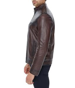 Veste en peau de mouton véritable pour homme - Product Image 3