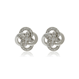 Ensemble de bijoux en argent sterling 925 plaqué or de luxe avec moissanite pour femmes, collier et boucles d'oreilles pour mariage, cadeau - Product Image 3