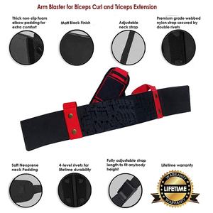 Haute qualité personnalisé en caoutchouc bras Blaster haltères gros biceps curl isolateur et triceps haltères pour les gros entraînements musculaires - Product Image 4