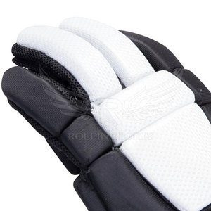 Premium Protection High Quality Leather Ice Hockey Gloves Full Finger UV Protection Lace-Up Closure Adjustable <b>Wrist</b> <b>Strap</b> - Product Image 6