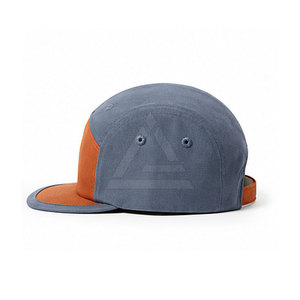 Classic <b>Flat</b> Brim <b>Hat</b> With Structured Crown Adjustable Back Closure Stylish Outdoor Sports Headwear For Men And Women - Product Image 3