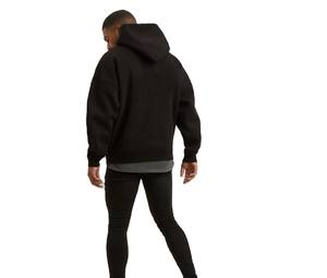 Conjunto Deportivo de Invierno Personalizado al por Mayor para Hombre, Sudadera con Capucha y Cordón Ajustable, Pantalones Jogger, 100% Algodón, Felpa Reversible, Casual - Product Image 5