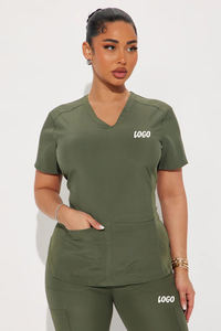 Conjuntos de Uniformes Médicos para Mujer, Estilo Jogger, con Logotipo Personalizado y Diseños a Medida para Uso Hospitalario - Product Image 2