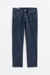 Pantalones vaqueros de hombre de secado rápido, corte ajustado, alta calidad, bajo precio, diseño personalizado, vaqueros de algodón ajustados de color azul claro para hombre. - Product Image 6