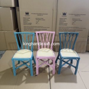 Location de chaise enfant en rotin faite à la main style bohème pour événements, mariages, fêtes, décorations d'anniversaire, accessoires de photographie - Product Image 3