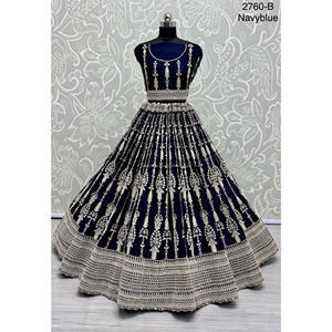 Nupcial Indio Desgaste Terciopelo Colecciones Para Novia Con Zarkhan Trabajo Por Fabzone - Product Image 4