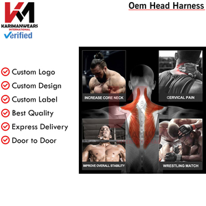 Heavy Duty Head <b>Harness</b> Men Women Gym Neck Strength Trainer Weightlifting Support Workout OEM Supplier - Product Image 5