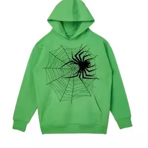 เสื้อผ้าผู้ชายสั่งทำพิเศษสำหรับฤดูหนาว ผ้าฝ้าย 100% หนานุ่ม พิมพ์ลายสกรีน ทรงปกติ  ลายแมงมุมพิมพ์นูน เป็นมิตรต่อสิ่งแวดล้อม - Product Image 2