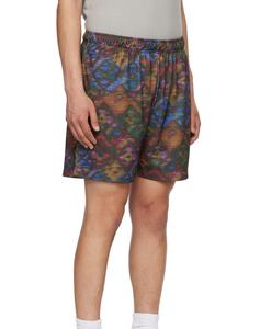 Summer Breathable Double Layer Sublimation 100% Polyester Jogger Gym Blank Short de basket-ball en maille personnalisé pour hommes - Product Image 4