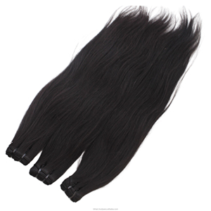 Compre los mejores paquetes de cabello humano indio liso, con acabado sedoso, mínima caída, aspecto natural y rico, precios de fábrica al por mayor hoy mismo. - Product Image 2