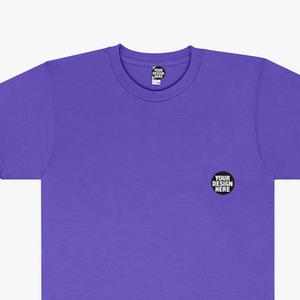 เสื้อยืดคอกลมทรงหลวมสำหรับผู้ชาย น้ำหนัก 8.5 ออนซ์ ผ้าฝ้ายออร์แกนิค 100% ระบายอากาศได้ดี ทรงปกติ สไตล์วินเทจ ซักแล้ว ไม่มีลาย - Product Image 1