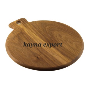 Planche à découper en marbre et bois, design moderne et écologique, avec poignée en bois, pour comptoir de cuisine et utilisation sur table. - Product Image 2
