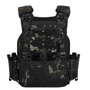 Chaleco Táctico de Camuflaje para Hombre, Transpirable, Estilo Deportivo para Exteriores, Material de Poliéster, Bolsillos, Estampado, Uso en Verano - Product Image 5