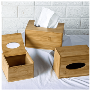 Bamboo Tissue handmade bamboo material for napkin box cover decorative storage and interior use Vietnam - Product Image 6