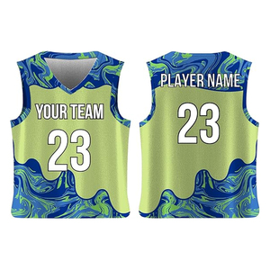 Maillot de basketball personnalisé avec impression par sublimation sur la couture latérale, vente en gros, uniforme d'équipe unisexe avec nom, numéro et logo - Product Image 3