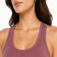 Set Tank Top dan Celana Pendek Wanita Kasual Dua Potong Pakaian Musim Panas Santai Regular Fit Rajutan Spandex Katun Desain Set Untuk Wanita