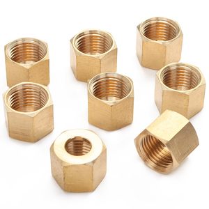Conector de Tubería de Latón de Baja Presión, Tuercas Hexagonales Plateadas, Rosca Macho Redonda Forjada, Resistente a la Corrosión, OEM - Product Image 4