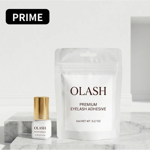 กาวต่อขนตาแห้งเร็วพิเศษ OLASH 0.5-1 วินาที สำหรับมืออาชีพ ติดทนนาน 7-8 สัปดาห์ กาวติดขนตาแบบฉลากส่วนตัว รุ่น PRIME - Product Image 2