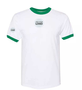 T-shirts Hip Hop Oversize Unisexe avec Imprimés Amusants et Col Contrastant pour la Gym et le Travail - Product Image 1