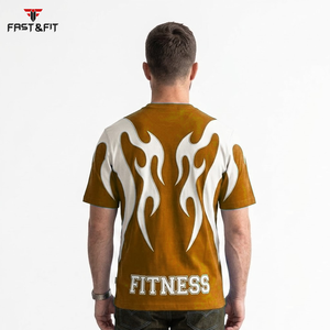 Streetwear Custom Men's T-Shirts 100% Cotton Heavy <b>Weight</b> Silk Screen Printed Loose Fit Breathable Hot Sale - Product Image 6