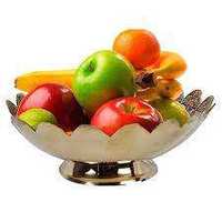 Bol à fruits en métal de haute qualité pour la table et la cuisine, plats et bols de service décoratifs, magnifiquement conçus