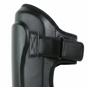 Protège-tibias de boxe en cuir PU de haute qualité, respirants et confortables, à prix de gros abordable - Product Image 4