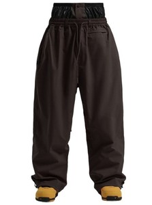 Pantalones de Esquí Unisex, Holgados, Impermeables, Transpirables, de Pierna Ancha, Estilo Cargo, Casuales, Rectos, 100% Algodón, para Adultos, Exportación - Product Image 3