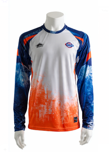 เสื้อเจอร์ซีย์แบบซับลิเมชั่นสั่งทำพิเศษ แขนยาว ทรงปกติ ผลิตจากโพลีเอสเตอร์ 100% สำหรับการแข่งขันและฝึกซ้อม ระบายอากาศได้ดี เหมาะสำหรับผู้ใหญ่ - Product Image 2