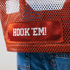 เสื้อเจอร์ซีย์อเมริกันฟุตบอลตาข่ายสีส้มทรงโอเวอร์ไซส์สำหรับผู้หญิงสุดเทรนดี้ แขนสั้น สกรีนหมายเลขได้ตามต้องการ เสื้อกีฬาขายส่งจำนวนมาก สำหรับผู้ซื้อชาวอเมริกัน - Product Image 4