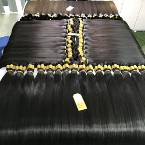 Venta al por mayor 100% Remy Extensiones de cabello humano de alta calidad a granel de cabello humano para la venta al por mayor precio de fábrica Raw vietnamita - Product Image 5