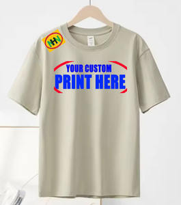 T-shirt personnalisable à manches courtes en coton pur respirant, écologique, à séchage rapide, grande taille pour hommes et femmes, design graphique - Product Image 4