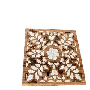 Caja de regalo de almacenamiento de acrílico inspirada en artesanos con logotipo personalizado superior con Incrustaciones de nácar para presentación de regalo festivo y chocolate - Product Image 4