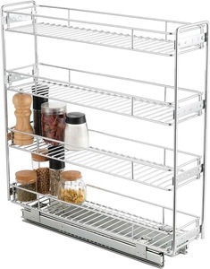 Kitchen organizer shelf Metal Fruit <b>Basket</b> Kitchen Organizer with Handles Eco-Friendly <b>Vegetable</b> Storage Rack <b>Stand</b> for Home Use - Product Image 1