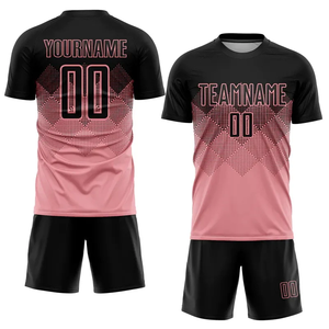Uniforme de Fútbol para Hombre, Camiseta de Fútbol de Manga Corta, Pantalones Cortos de Fútbol, 100% Poliéster, Secado Rápido, Logotipo Personalizado, Ropa Deportiva de Alta Calidad - Product Image 2