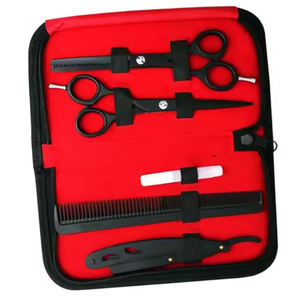 IMANS ENTERPRISES Kit Profesional de Barbería de Acero Inoxidable con Peine y Clip para Herramientas de Corte de Cabello de Salón, Juego de Herramientas con Logotipo y Color Personalizados - Product Image 4
