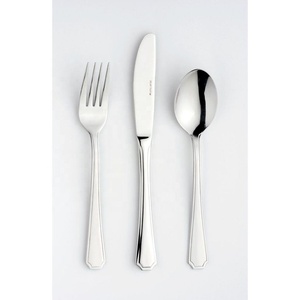 Juego de cubiertos de acero inoxidable para boda, juego de cubiertos de plata pulido con espejo, con diseño de palillos y mango, para servidor de ensaladas moderno - Product Image 4