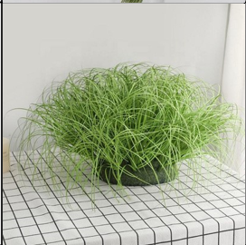 Planta Artificial Nórdica para Interiores, Simulación de Cebollera, Hierba Verde Artificial, Ecológica, Ligera, Navideña - Product Image 3