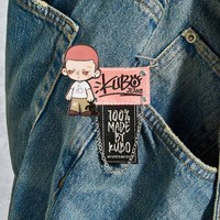 Authentique KUBO JEANS SERIES Badge Blind Box Figurine d'action mignonne et figurines en vinyle à collectionner pour collectionneurs et cadeaux