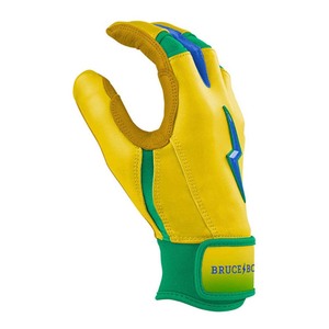 Gants de frappeur professionnels en polyester et élasthanne à manchette longue pour baseball/softball, fermeture auto-agrippante, légers, durables, avec support de poignet - Product Image 2