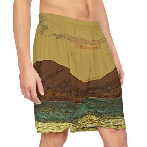 กางเกงว่ายน้ำชายหาด กางเกงบอร์ดชอร์ต แห้งเร็ว กันน้ำ สำหรับวิ่ง เล่นเซิร์ฟ - Product Image 2