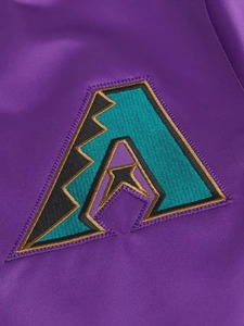 เสื้อแจ็คเก็ตสีม่วง HOMAGE X Starter Diamondbacks - Product Image 3