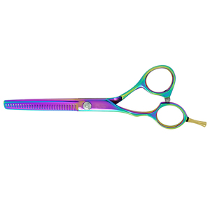Ciseaux de coiffure en cobalt à 29 dents, en acier inoxydable, pour la coupe des cheveux, pour salon de coiffure et usage domestique, ciseaux manuels en cobalt - Product Image 1