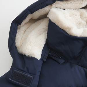 Veste d'hiver matelassée en gros pour femme, manteau chaud à capuche, style streetwear, imperméable, tissé, bomber réversible, écologique - Product Image 5