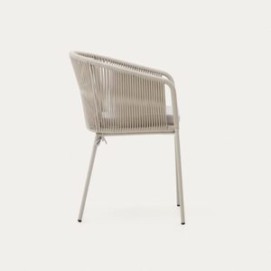 Contemporary Modern Style Metal <b>Chair</b> Powder Coated Steel Seating for <b>Dining</b> Room Cafe Restaurant Home Furniture - Product Image 2