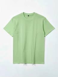เสื้อยืดคอกลมแขนสั้นสีพื้นสำหรับผู้ชาย ผ้าฝ้าย 100% ทรงปกติ สวมใส่สบาย ผ้าเจอร์ซีย์ถัก พิมพ์ลายสกรีน - Product Image 3