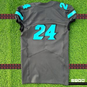 Maillot de football américain personnalisé durable, design vibrant par sublimation, coupe adulte, dernière nouveauté, vente chaude, OEM - Product Image 3